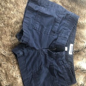Navy blue shorts